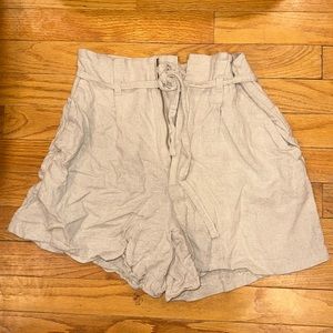 Abercrombie and Fitch Linen Blend Shorts